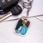 Carry Your Story Close – Faceless Portrait Keychain – A Thoughtful Keepsake for Loved Ones - Image 2