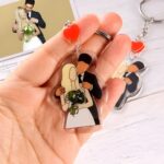 Carry Your Story Close – Faceless Portrait Keychain – A Thoughtful Keepsake for Loved Ones - Image 4