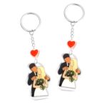 Carry Your Story Close – Faceless Portrait Keychain – A Thoughtful Keepsake for Loved Ones - Image 5