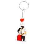 Carry Your Story Close – Faceless Portrait Keychain – A Thoughtful Keepsake for Loved Ones - Image 8