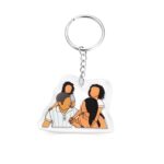 Carry Your Story Close – Faceless Portrait Keychain – A Thoughtful Keepsake for Loved Ones - Image 9