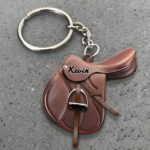 Carry Your Passion – Custom Saddle Keychain – For Horse Lovers and Equestrian Spirits - Image 2