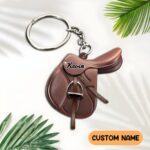 Carry Your Passion – Custom Saddle Keychain – For Horse Lovers and Equestrian Spirits - Image 3