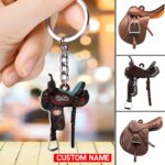 Carry Your Passion – Custom Saddle Keychain – For Horse Lovers and Equestrian Spirits - Image 4