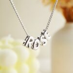 Celebrate Your Story – Chunky Balloon Initial Necklace – A Charming Keepsake for Her - Image 3