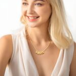 Celebrate Your Story – Chunky Balloon Initial Necklace – A Charming Keepsake for Her - Image 4