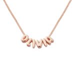 Celebrate Your Story – Chunky Balloon Initial Necklace – A Charming Keepsake for Her - Image 8