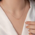 Embrace Heritage and Love – Hebrew Name Necklace with Zircon Charm – For Her, Couples & Family Treasures - Image 10
