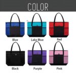 Carry Your Faith with Grace – Custom Cross & Floral Bible Tote – For Cherished Study Moments and Fellowship - Image 6