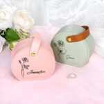 Carry Your Story – Hand-Held Birth Flower Jewelry Case – A Cherished Keepsake for Her Special Moments - Image 2