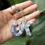 Carry Your Passion – Custom Heart Volleyball Keychain – For Players, Coaches & Teams Who Shine - Image 4