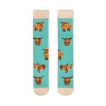 Embrace Scottish Charm – Cozy Highland Cow Socks – For Lovers of Whimsy and Warmth - Image 8