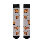 Embrace Scottish Charm – Cozy Highland Cow Socks – For Lovers of Whimsy and Warmth - Image 9