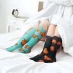 Highland cow cozy socks for warmth and whimsy