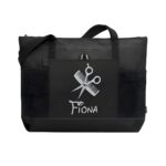 Custom hair stylist work handbag for professionals
