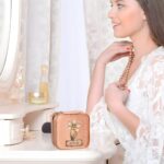 Carry Your Story – Velvet Birth Flower Jewelry Case with Custom Name – A Treasured Companion for Her Special Moments - Image 7