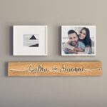 Celebrate Your Love Story – Custom Wooden Couples’ Name Sign – A Heartfelt Valentine’s Keepsake - Image 4