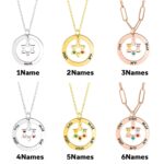 Embrace Heritage and Heart – Custom Star of David Necklace with Hebrew Names & Birthstones – A Timeless Treasure for Her - Image 10