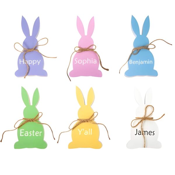 Personalized Bunny Easter Decor for joyful celebrations