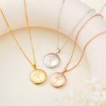 Embrace Memories in Bloom – Birth Flower Photo Locket Necklace – A Cherished Keepsake for Mom and Grandma - Image 5