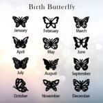 Embrace New Beginnings – Dainty Birth Butterfly Name Necklace – A Cherished Keepsake for Mom, Wife, or Best Friend - Image 7