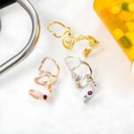 Carry Your Story – Custom Stethoscope ID Tag with Birthstone – For Nurses and Doctors Who Shine - Image 4