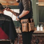 Carry Your Craft with Confidence – Leather Waist Scissor Bag – For Hairstylists on the Move - Image 4