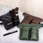 Carry Your Craft with Confidence – Leather Waist Scissor Bag – For Hairstylists on the Move - Image 5