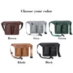 Carry Your Craft with Confidence – Leather Waist Scissor Bag – For Hairstylists on the Move - Image 10