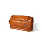 Carry His Story – Custom Leather Toiletry Bag with Heartfelt Message – For Him on Special Occasions - Image 3