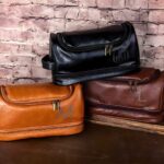 Carry His Story – Custom Leather Toiletry Bag with Heartfelt Message – For Him on Special Occasions - Image 7
