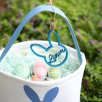 Add a Personal Touch to Easter Baskets – Custom Wooden Name Tags in Bunny & Festive Shapes - Image 4