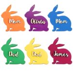 Add a Personal Touch to Easter Baskets – Custom Wooden Name Tags in Bunny & Festive Shapes - Image 8