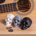 Embrace the Rhythm – Skull Guitar Pick Holder Case – For the Passionate Musician's Everyday Companion - Image 2