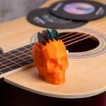 Embrace the Rhythm – Skull Guitar Pick Holder Case – For the Passionate Musician's Everyday Companion - Image 3