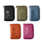 Personalized birth flower journal for inspired travelers