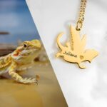 Carry Their Spirit Close – Custom Bearded Dragon Necklace – For Those Who Cherish Their Reptilian Companion - Image 3