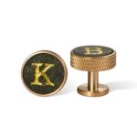 Personalized monogram cufflinks for men