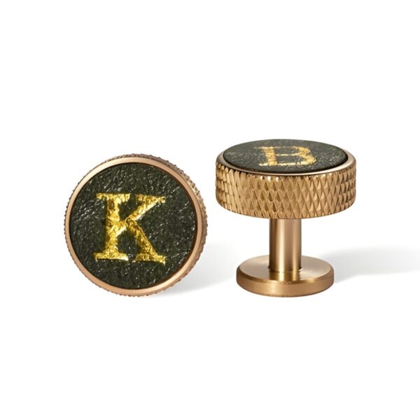 Personalized monogram cufflinks for men