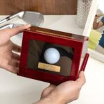 Celebrate Your Triumph – Custom Engraved Golf Ball Display Case – For the Proud Golfer's Milestone - Image 6