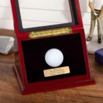 Celebrate Your Triumph – Custom Engraved Golf Ball Display Case – For the Proud Golfer's Milestone - Image 7