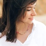 Embrace Tradition and Joy – Custom Hebrew Name Dopamine Beads Necklace – A Cherished Keepsake for Her - Image 7