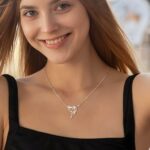 Embrace Joy and Bloom – Custom Birth Flower & Hummingbird Necklace – A Cherished Gift for Her Special Moments - Image 5