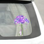Carry Strength and Remembrance – Forget Me Not Elephant Car Decal – For Alzheimer's Warriors and Their Loved Ones - Image 3