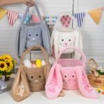 Personalized Easter Bunny Basket for kids' celebrations