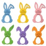 Personalized bunny egg holder for Easter joy
