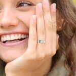 Embrace Your Story – Custom Letter Block Ring with Sparkling CZ – A Cherished Treasure for Her - Image 8