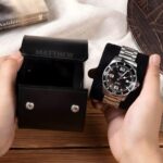 Carry His Time with Care – Custom Leather Travel Watch Box – For Dad, Him, and Groomsmen on Special Days - Image 5