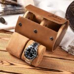 Carry His Time with Care – Custom Leather Travel Watch Box – For Dad, Him, and Groomsmen on Special Days - Image 8