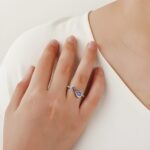 Embrace Eternal Bonds – Custom Double Heart Birthstone Ring – A Cherished Treasure for Mom, Grandma, and Daughter - Image 5